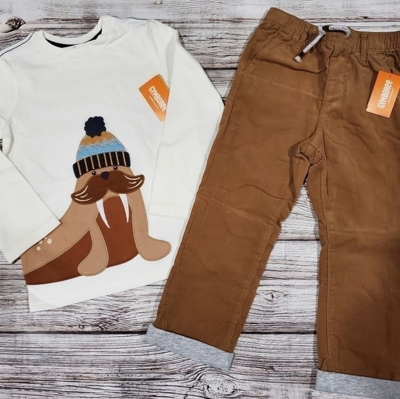 Gymboree Winter Holiday Outfit NWT - Picture 2 of 2